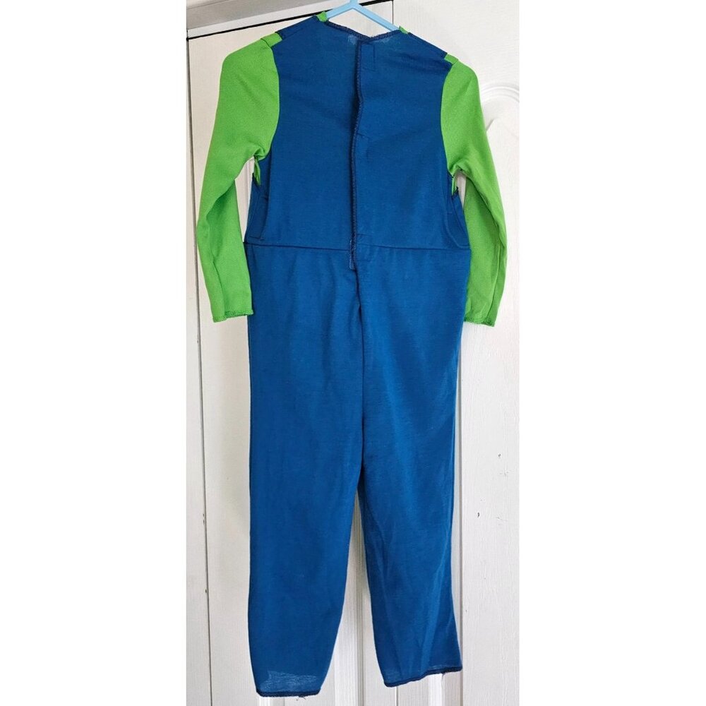 Super Mario Luigi Costume Toddler 2T Hat Gloves Plush Stuffed Bubble Belly Boys - Picture 5 of 8